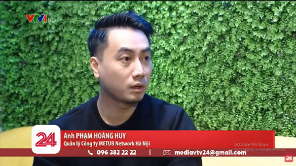 Ông Phạm Hoàng Huy, chuyên gia YouTube tại Việt Nam. 