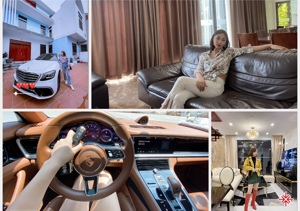 CEO Hồ Bích Ngọc sở hữu khối gia tài ‘đồ sộ’ là căn hộ hạng sang và những chiếc xe hơi đắt giá. 