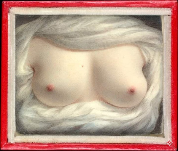 Bức tự họa “Beauty Revealed” (năm 1828) được coi là hình thức “send-nude” đầu tiên trên thế giới.