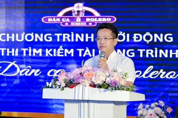 Ông Trần Minh Hưng - Trưởng ban tổ chức, phát biểu tại sự kiện khởi động cuộc thi (Ảnh: BTC).