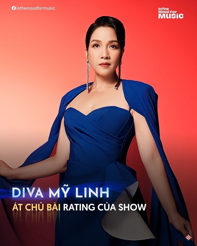 Diva Mỹ Linh - át chủ bài rating show Chị đẹp 2023.